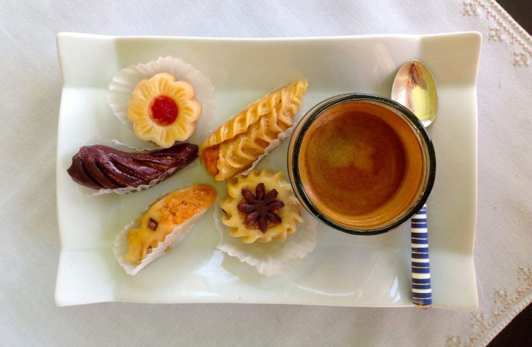 dessert riad Dar Housnia à Marrakech