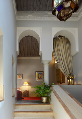 Glaoui suite riad Dar Housnia in Marrakech