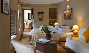 Mogador suite riad Dar Housnia in Marrakech